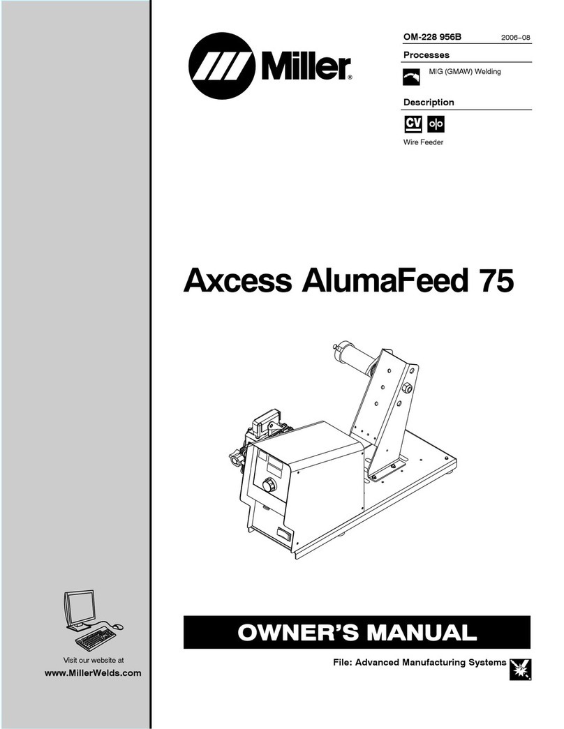 Miller Electric 75 owner's manual