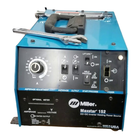 Miller Electric Maxstar 152 owner's manual