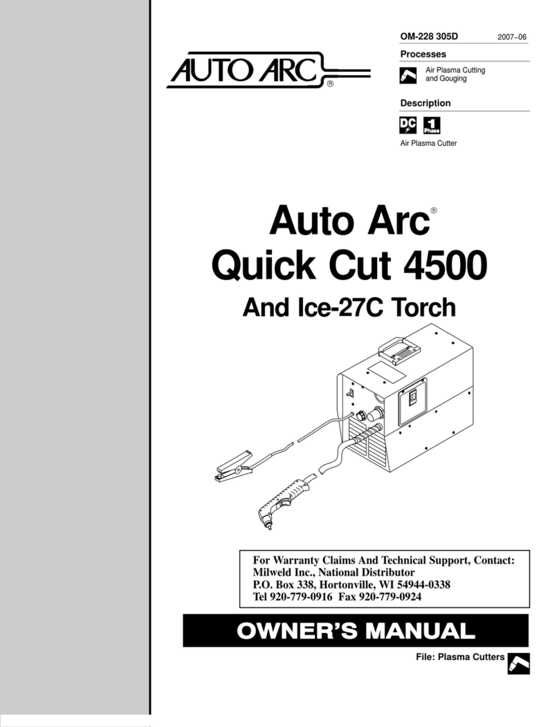 AUTO ARC pmn owner's manual