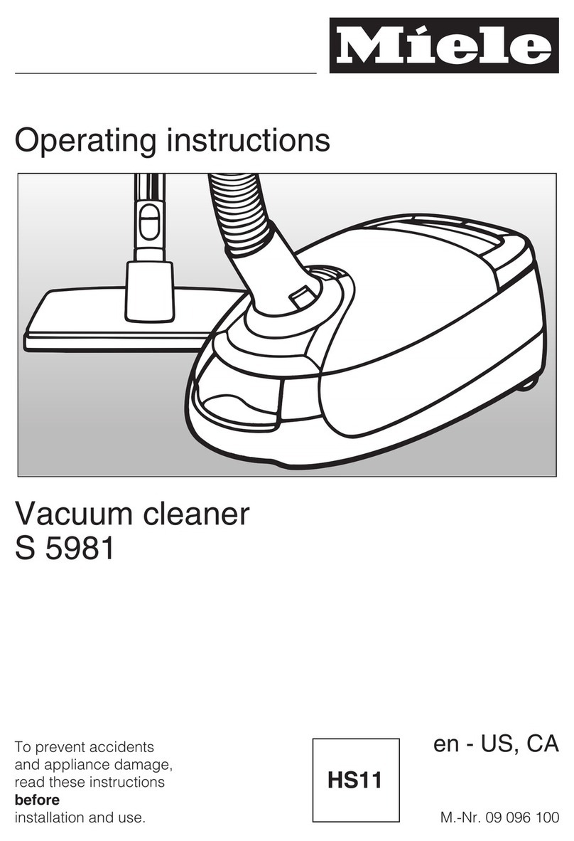 Miele S 5981 PowerPlus User manual