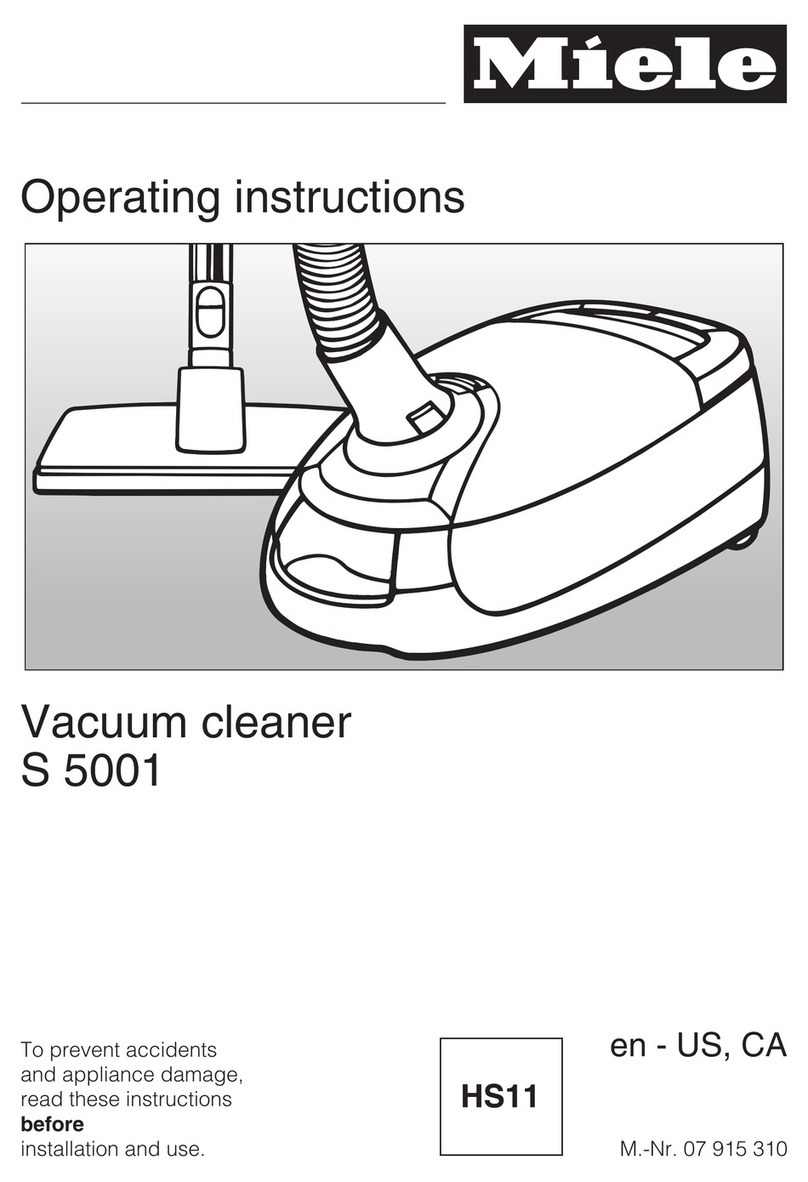 Miele S 5001 User manual
