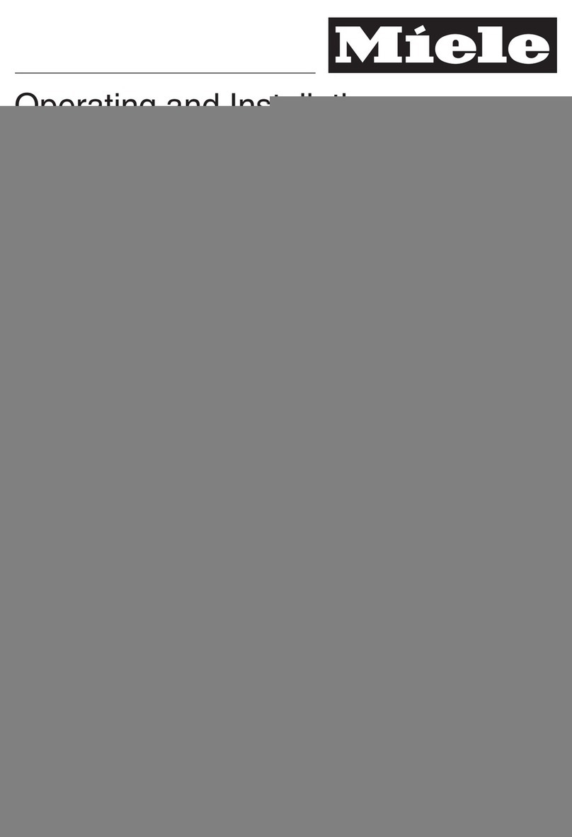 Miele DA 5190 W Operating and installation instructions