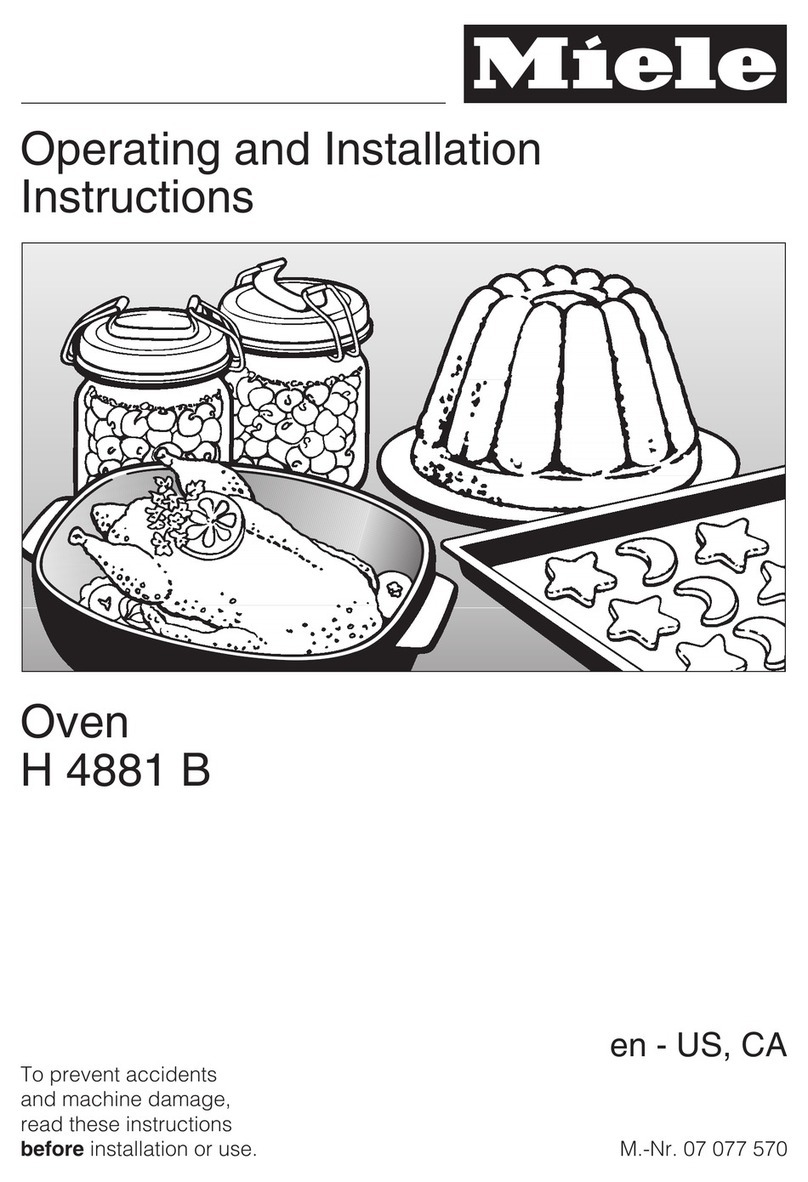 Miele H4881B User manual Miele H4881B User manual