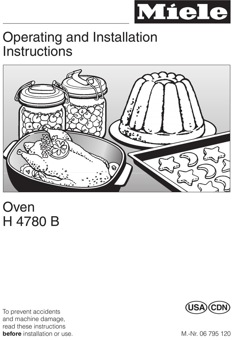Miele H4780B Operating and installation instructions
