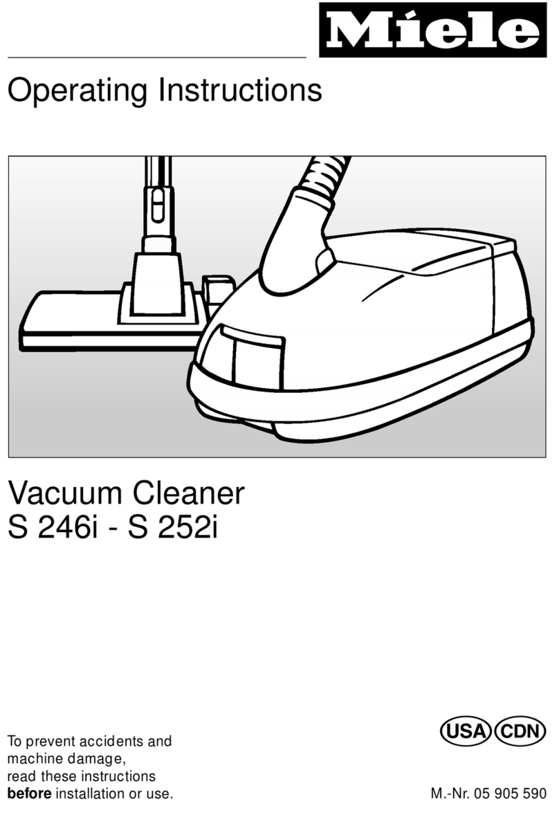 Miele S 246i User manual