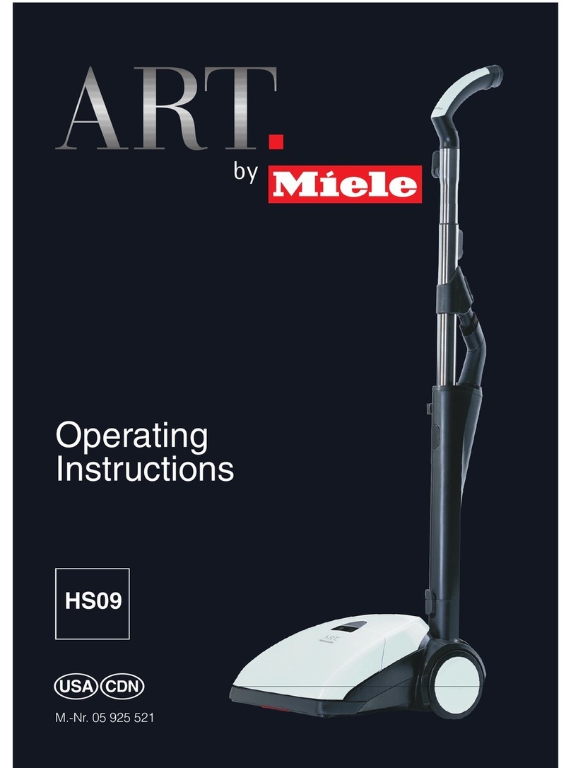 Miele HS09 operating instructions
