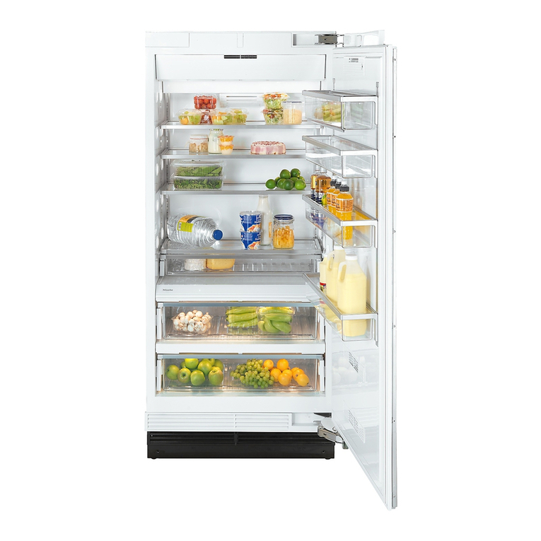 Miele K 1801 Vi OPERATING AND INSTALLATION Manual Miele K 1801 Vi OPERATING AND INSTALLATION Manual