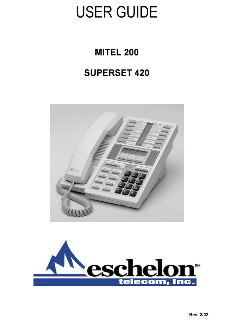 Mitel 200 user guide