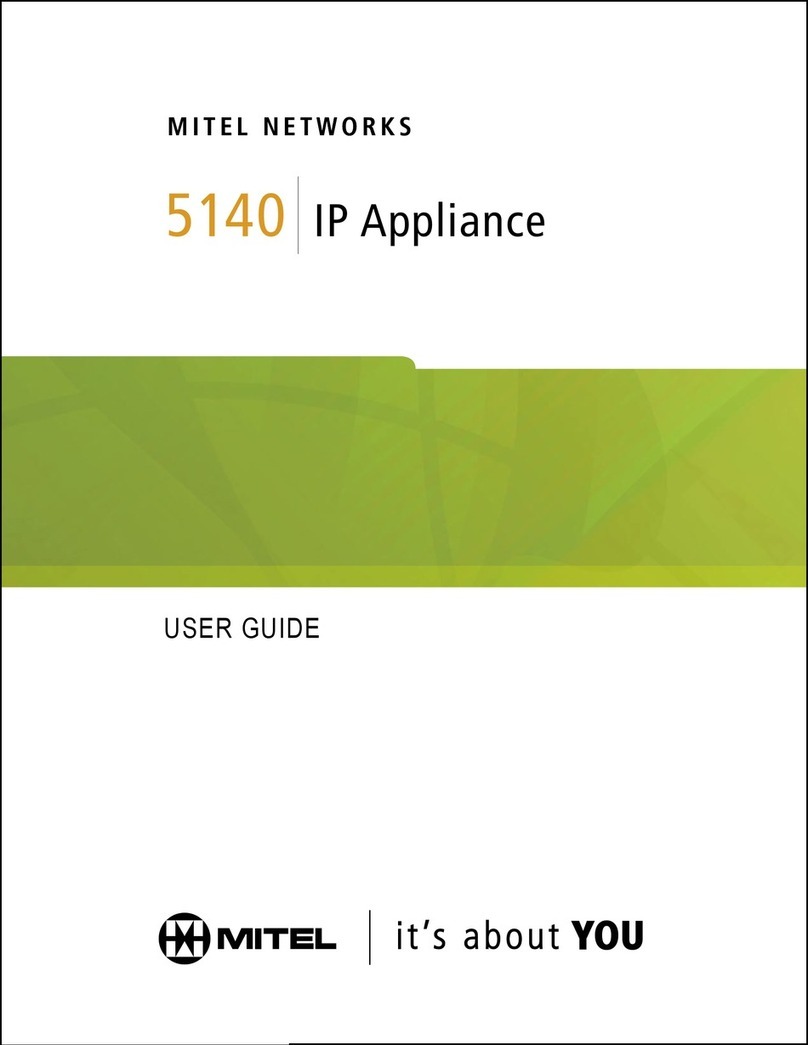 Mitel 5140 User manual