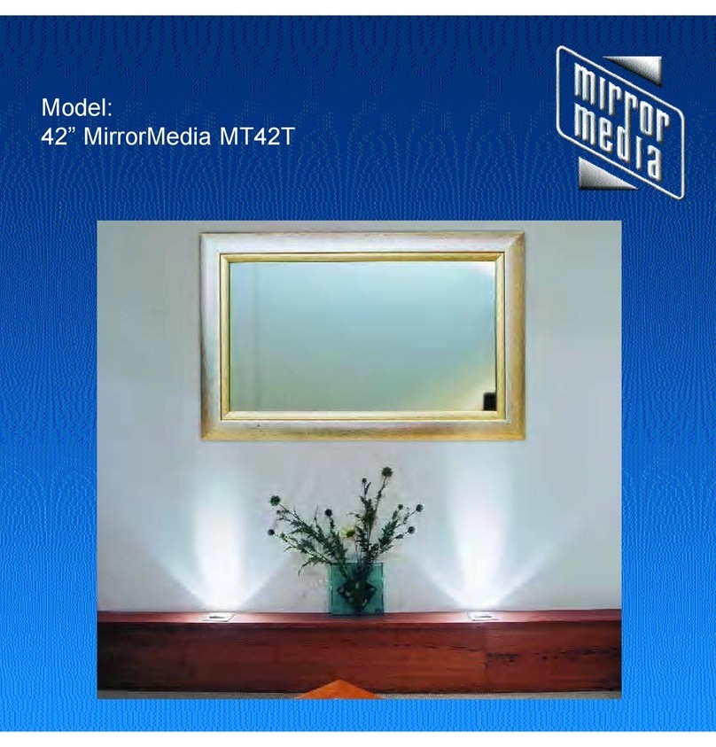 Mirror Media MT42T User manual