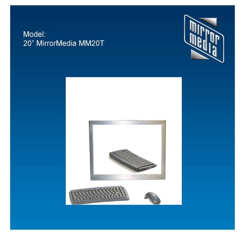 Mirror Media MM20T User manual