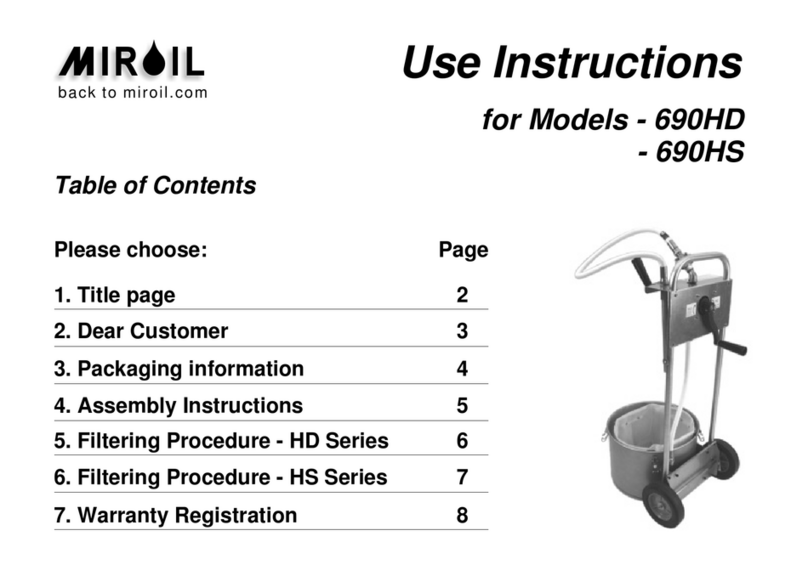 MirOil 690HD use instructions