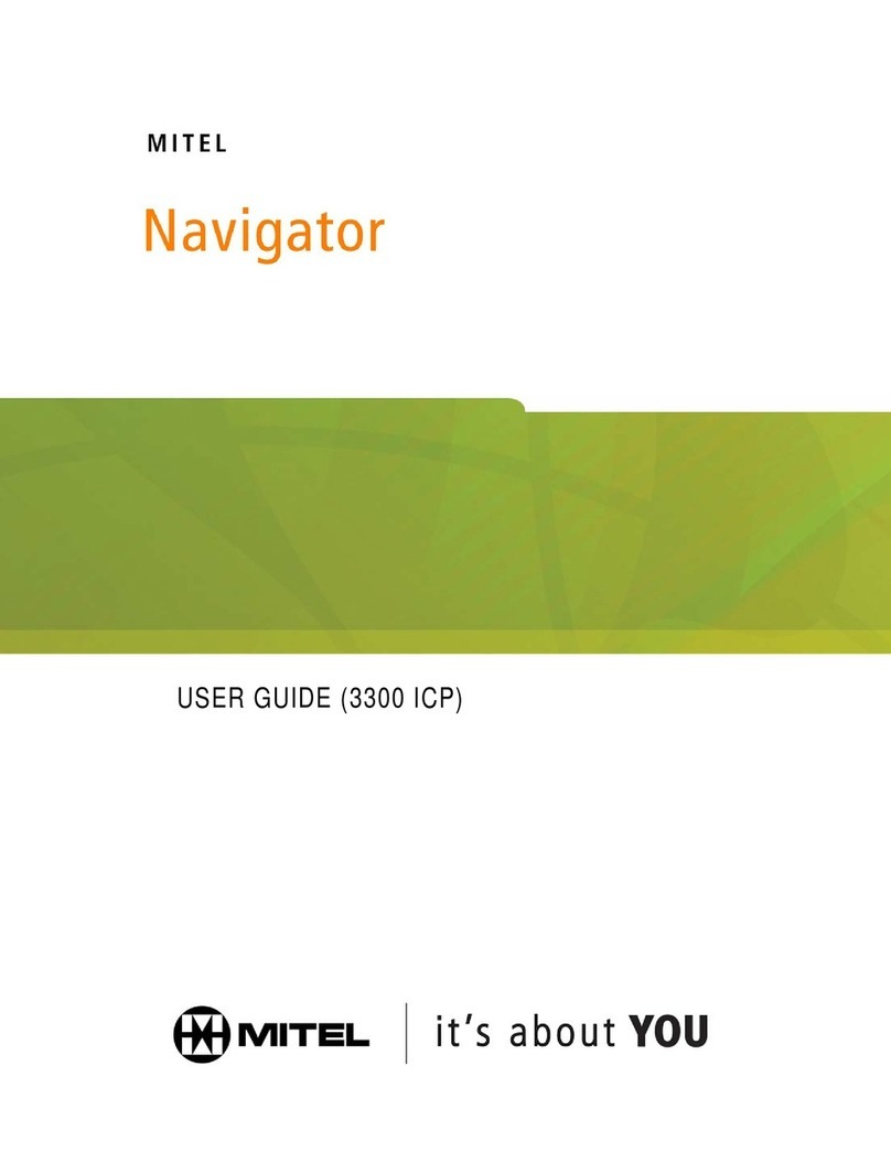 Mitel Navigator 3300 ICP user guide