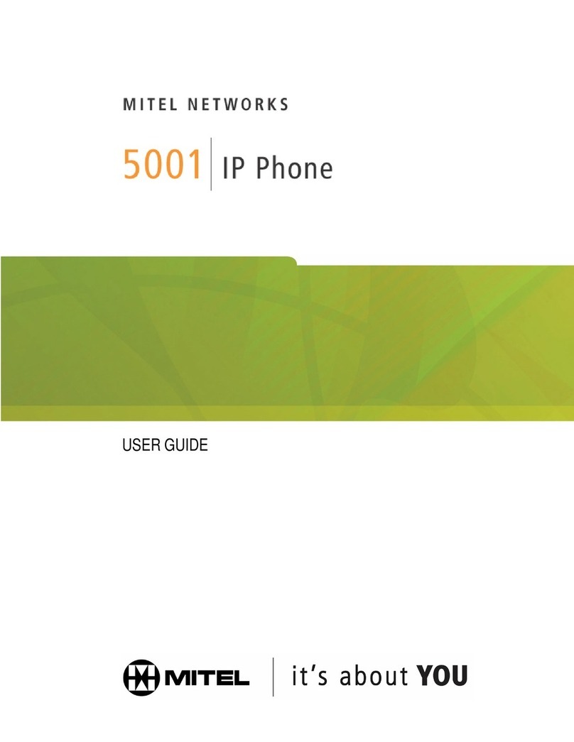 Mitel 5001 user guide