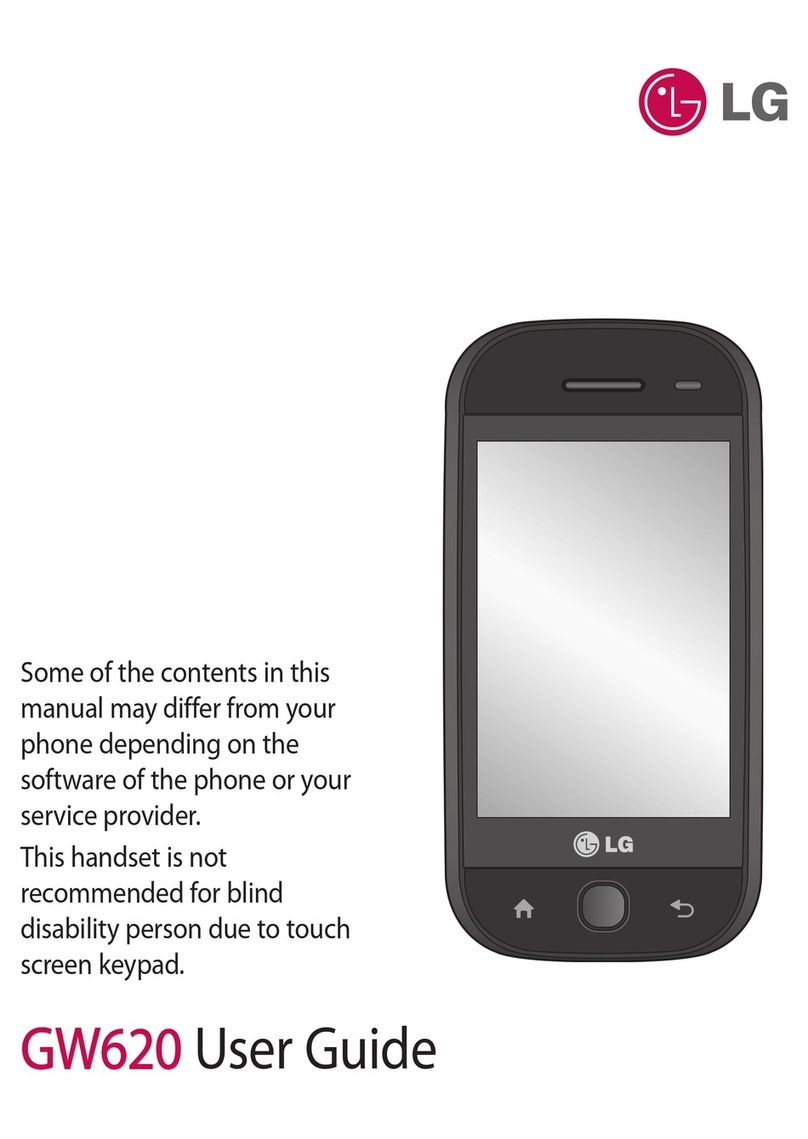 LG GW620 User manual