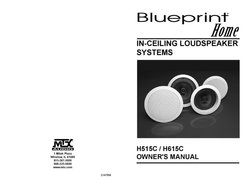 Mitek Blueprint HOME H515C owner's manual