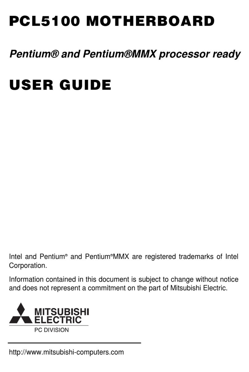 Mitsubishi Electric PENTIUM PCL5100 user guide