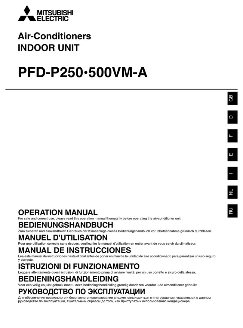 Mitsubishi PFD-P250500VM-A User manual