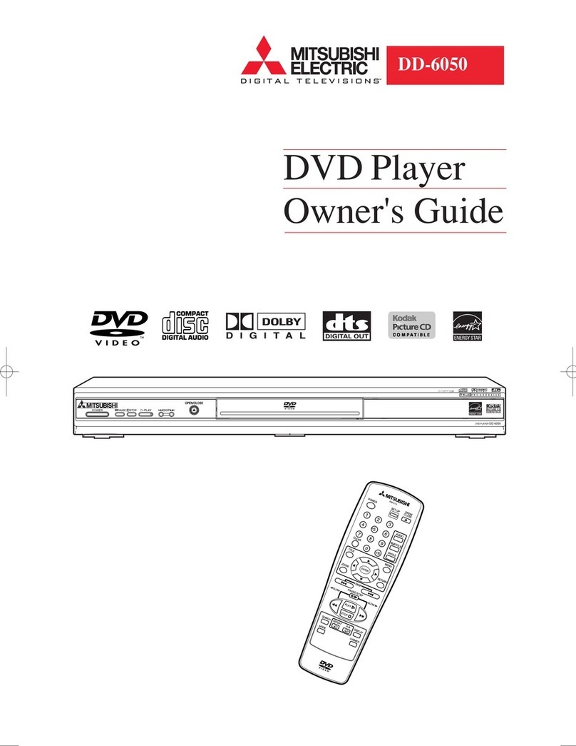 Mitsubishi Electric DD-6050 owner's guide