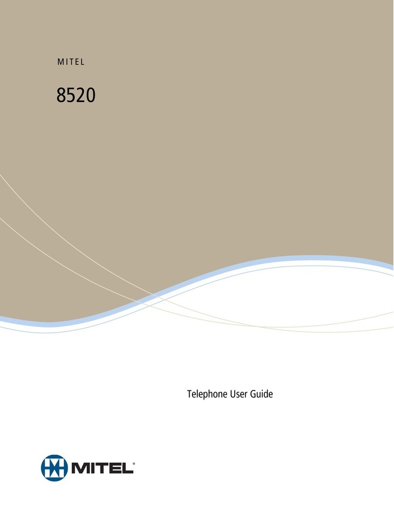 Mitel 8520 user guide
