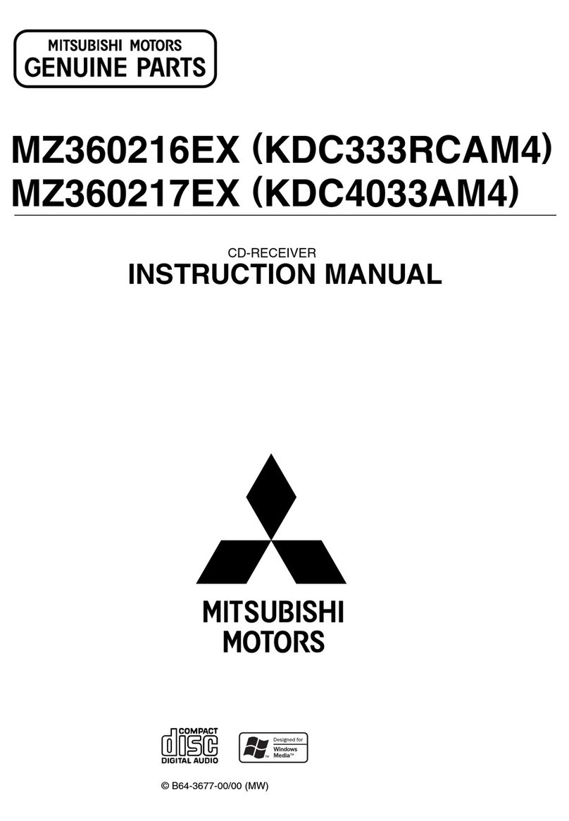 Mitsubishi MZ360216EX instruction manual