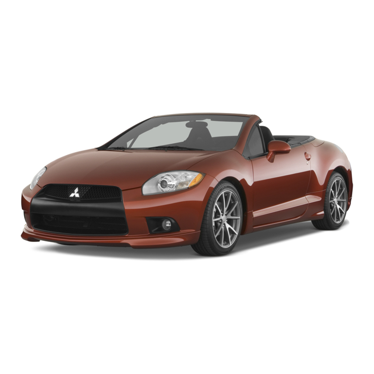 Mitsubishi ECLIPSE SPYDER 2009 ECLIPSE User manual