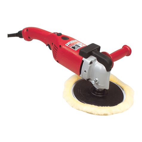 Milwaukee Heavy-Duty Polishers Operator's manual