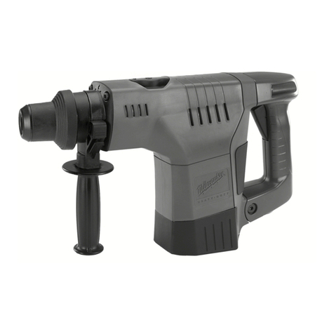 Milwaukee 1-1/2" Operator's manual