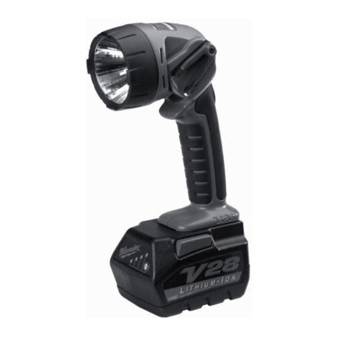 Milwaukee worklight Operator's manual