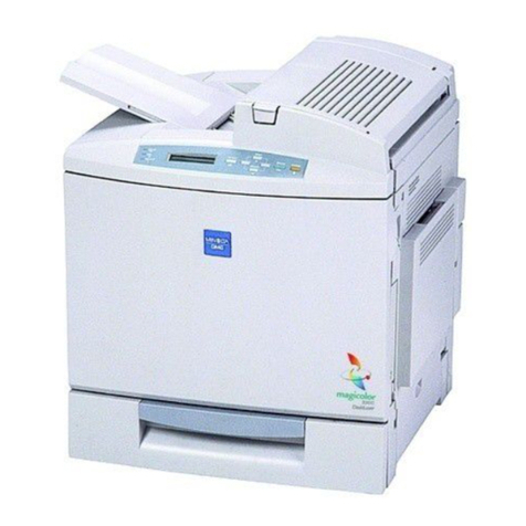 Minolta Magicolor 2200 User manual Minolta Magicolor 2200 User manual
