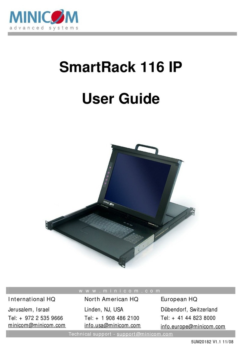 Minicom SMARTRACK 116 IP User manual