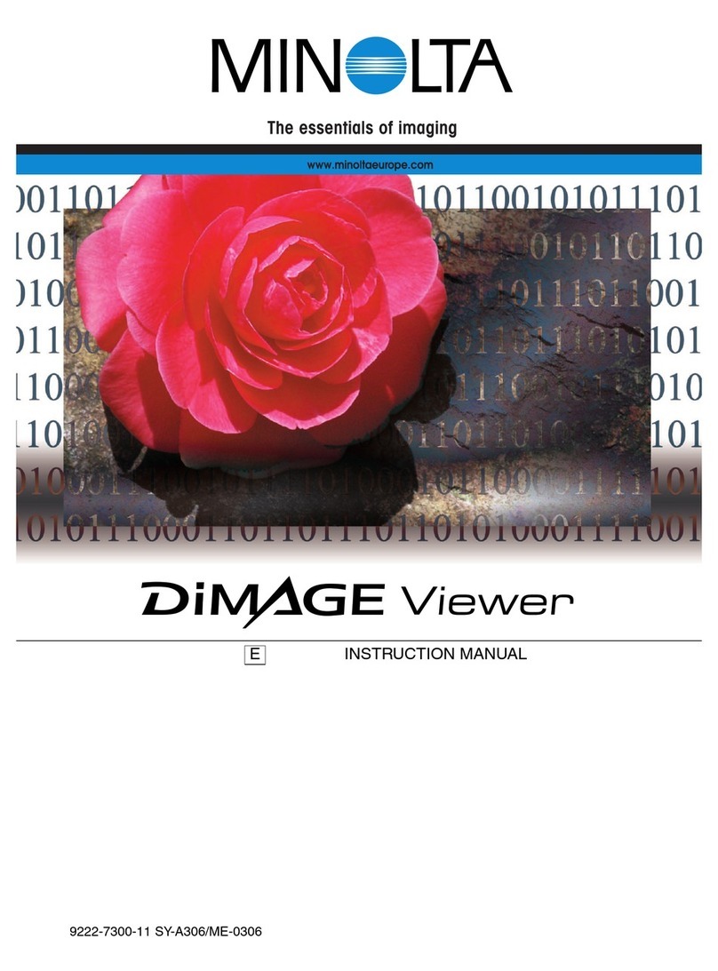 Minolta DiMAGE Viewer instruction manual