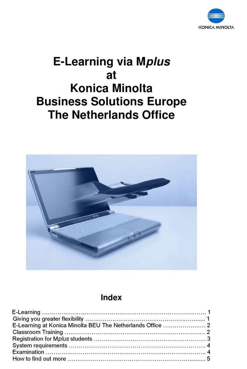 Minolta PC manual
