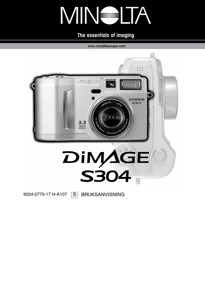 Minolta Dimage S 304 user manual