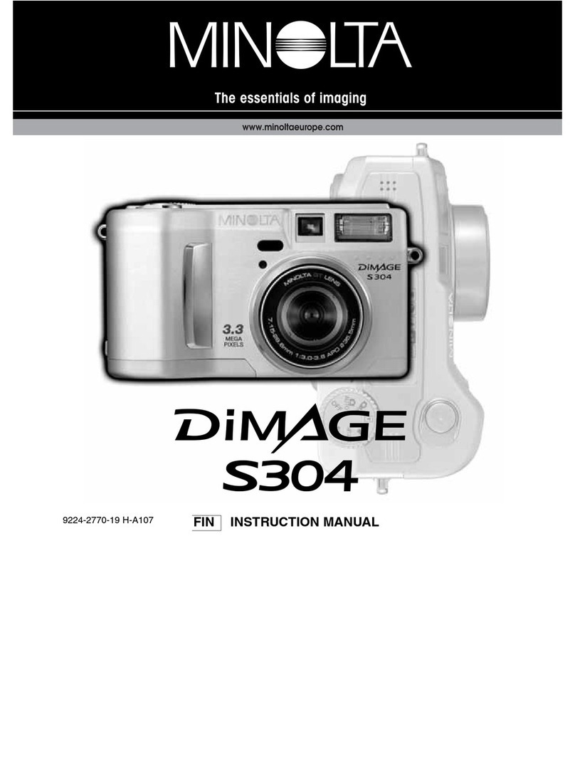Minolta Dimage S 304 instruction manual