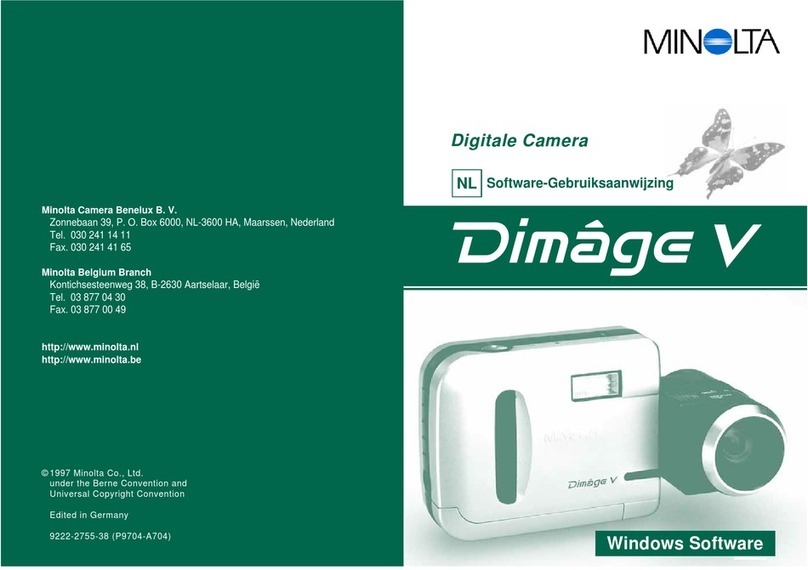 Minolta Dimage V Software-Gebruiksaanwijzing