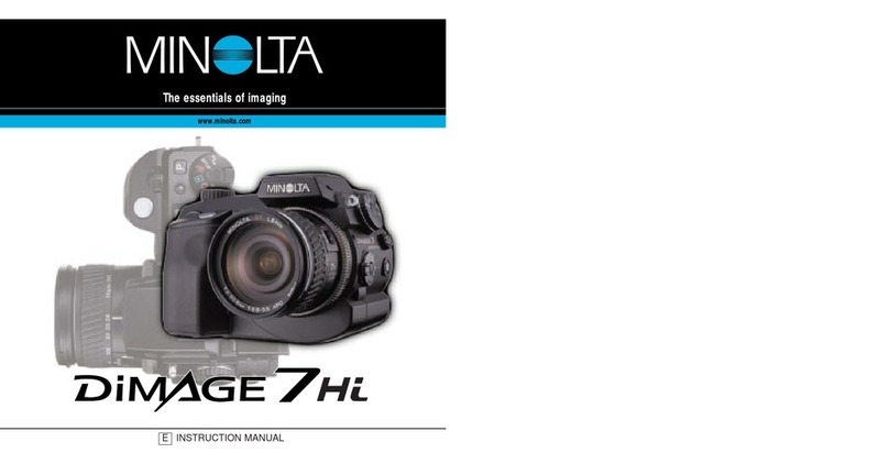 Minolta DIMAGE 7HI - SOFTWARE User manual