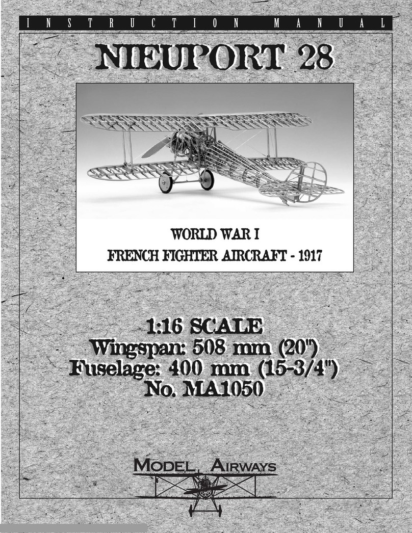 Model Airways 28 instruction manual