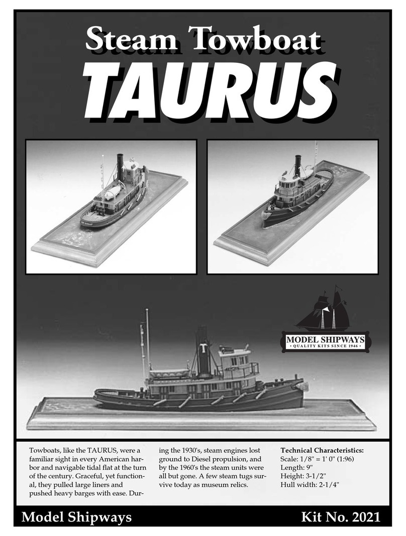 Model Shipways Taurus 2021 instruction manual
