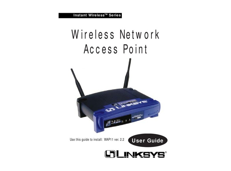 Linksys WAP11 - Instant Wireless Network Access... User manual Linksys WAP11 - Instant Wireless Network Access... User manual