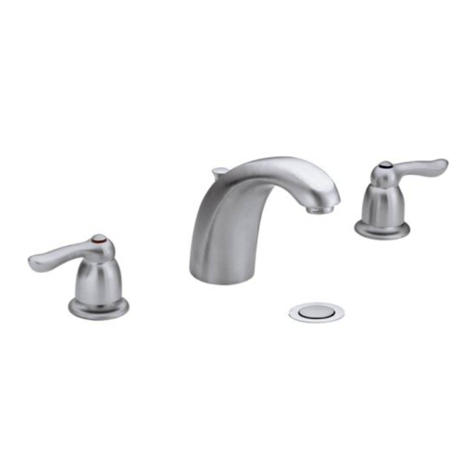 Moen Brushed Chrome 4945BC Setup guide