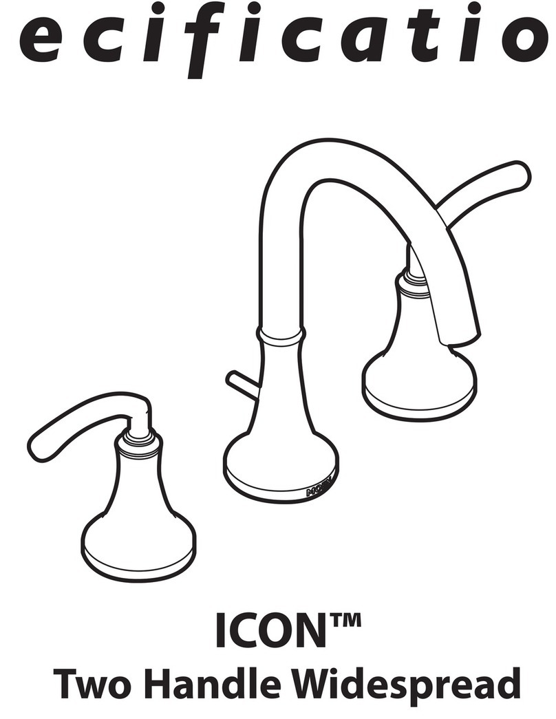 Moen Bathroom Faucet datasheet