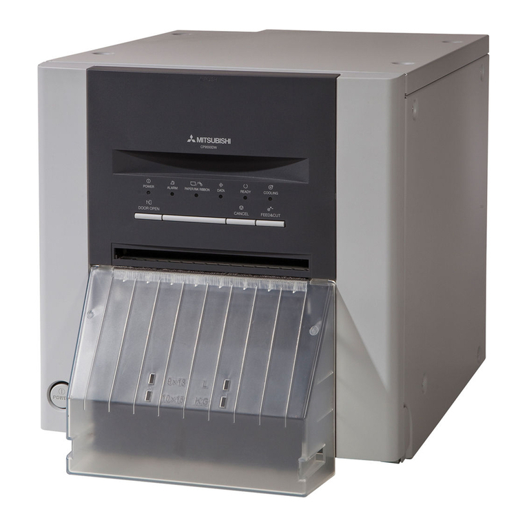 Mitsubishi CP-9500DW User manual