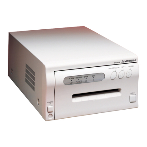 Mitsubishi CP-770DW User manual