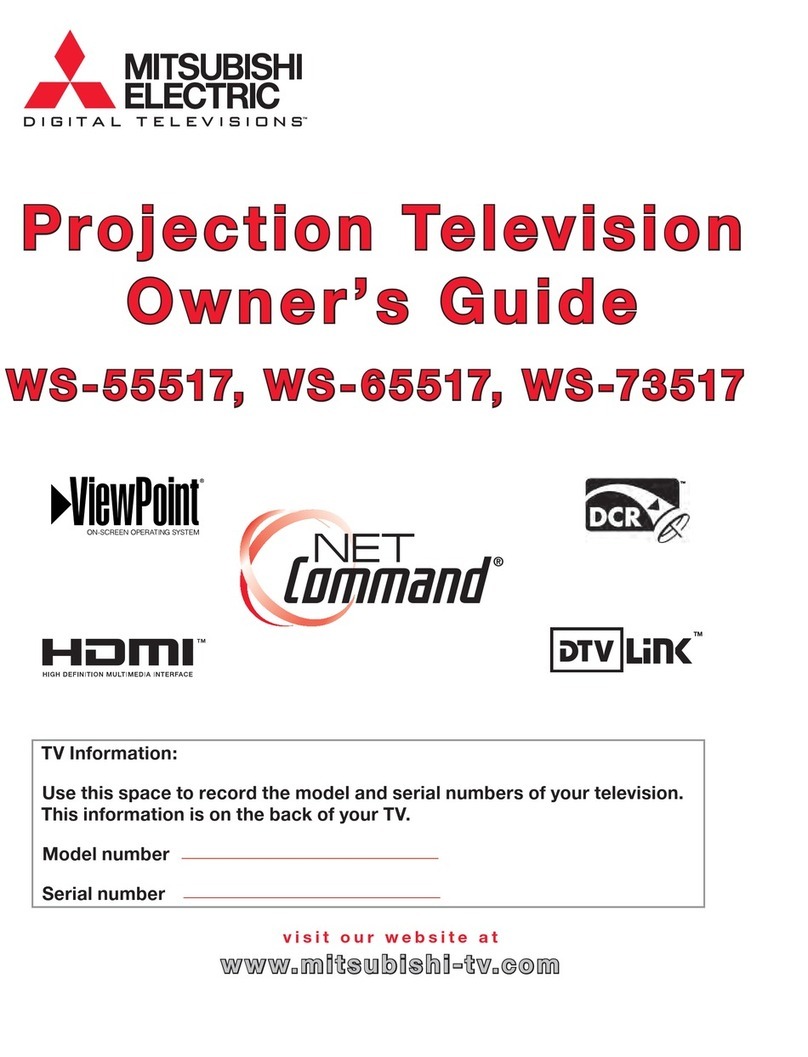 Mitsubishi Electric WS-55517 owner's guide