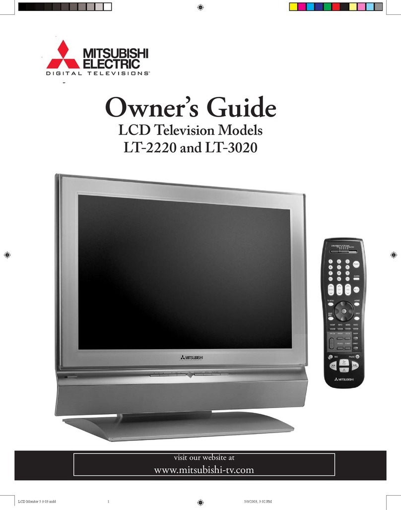 Mitsubishi Electric LT-2220/LT-3020 User manual