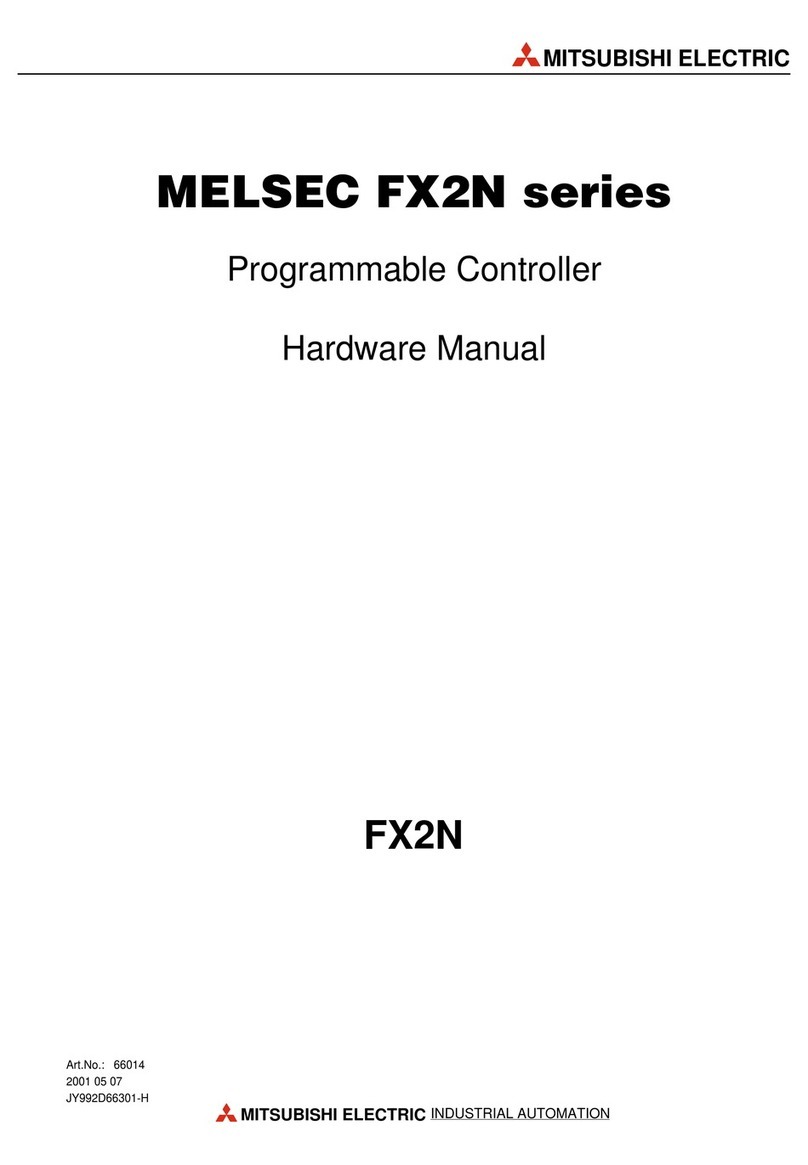 Mitsubishi FX2N User manual Mitsubishi FX2N User manual