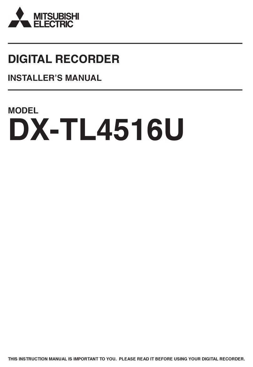 Mitsubishi Electric DX-TL4516U series User guide