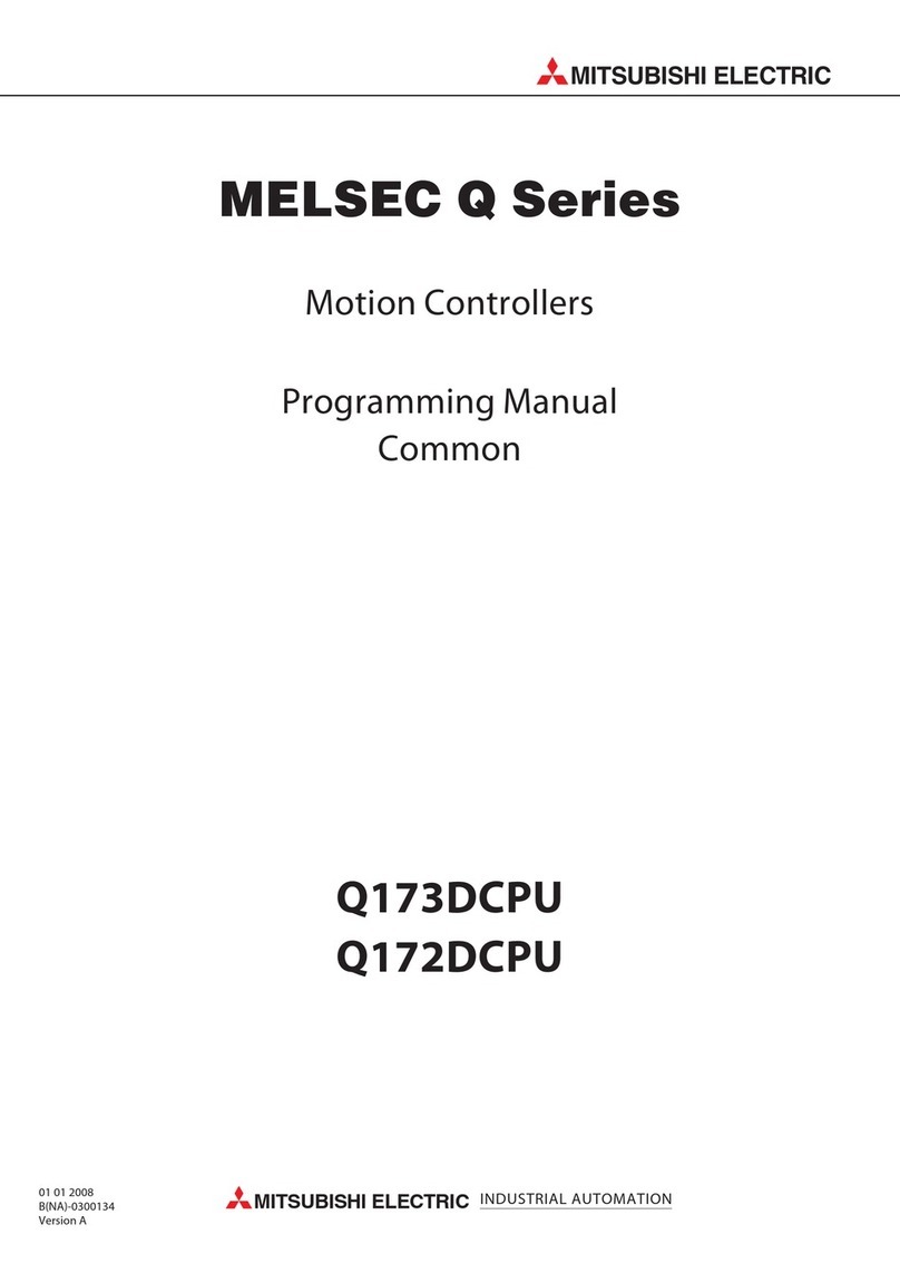 Mitsubishi Electric Q172DCPU Owner's manual