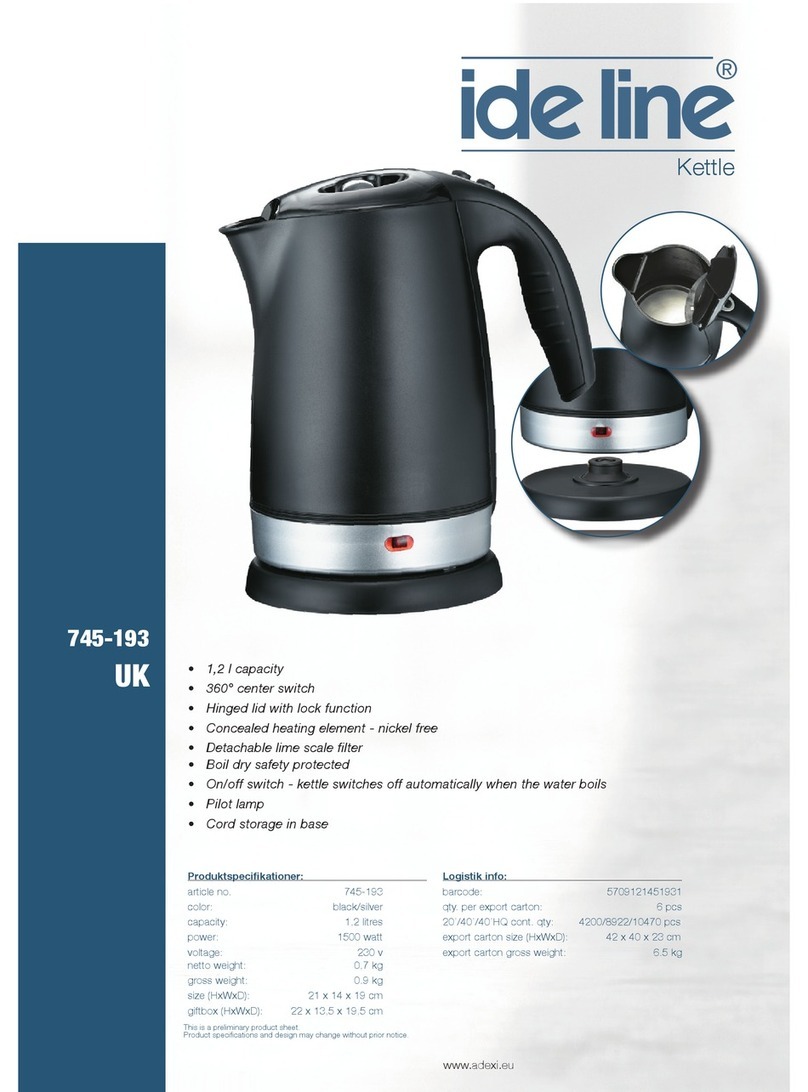 Ide Line 745-193 User manual